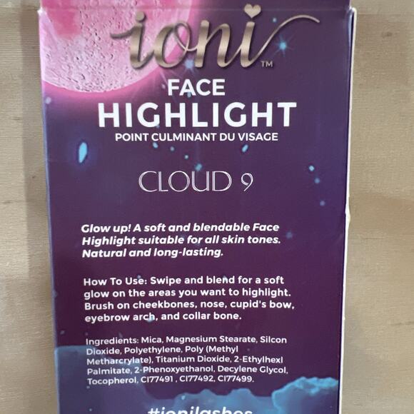Ioni Face Highlighter Cloud 9 11 Oz./3g - Picture 5 of 6